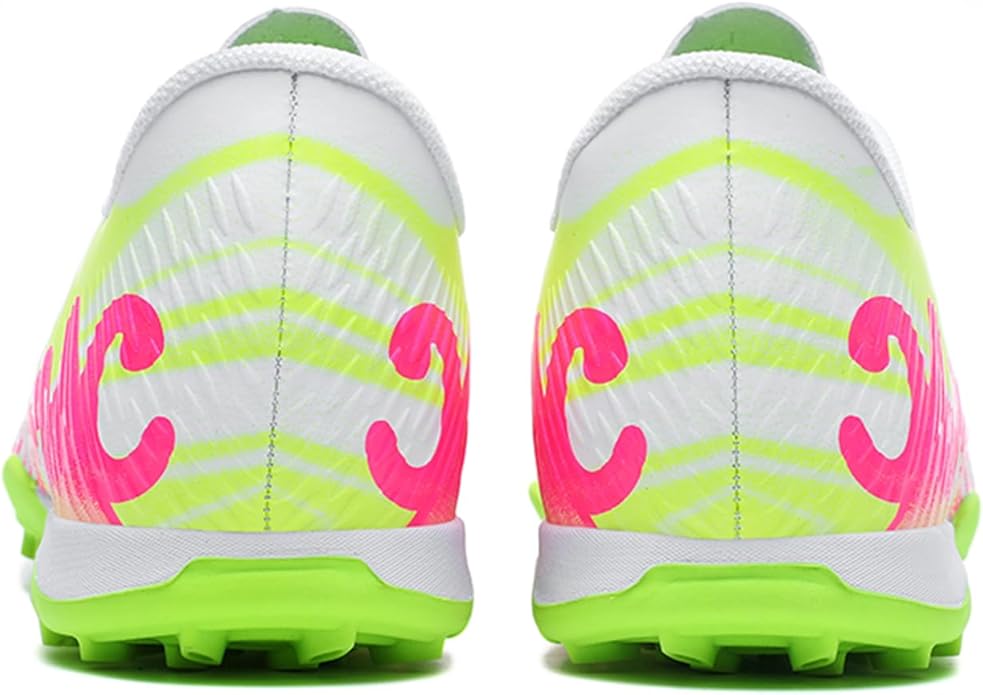 Men's High Top Soccer Shoes FG Long Spikes Adult Football Shoes Lightweight Professional Athletic