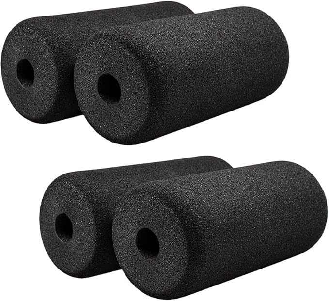 Foot Foam Pads Rollers(7.87in*3.14in*3.14in) for Exercise Machine, Inversion Table, Workout Bench