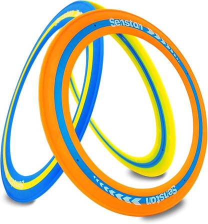 Senston Flying Discs Easily Catch and Throw Sports Disc 11 Inch Soft Flying Discss for All Players