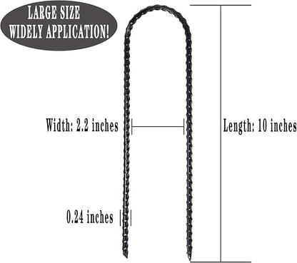 Nigh Coated Rebar Trampoline Wind Stakes Set of 12 Safety Ground Anchors Stakes Extra Heavy Duty
