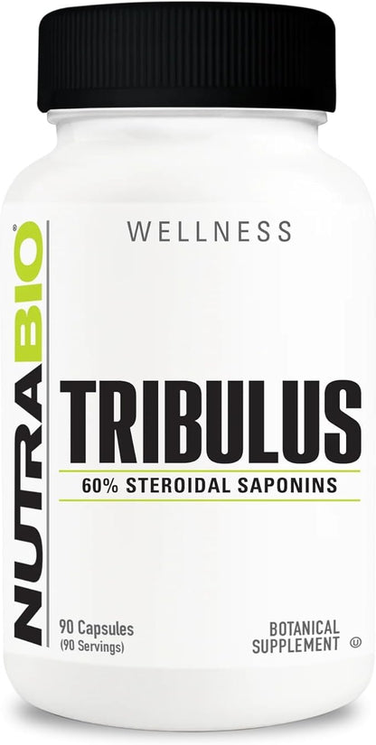 NutraBio Tribulus Terrestris Extract Supplement, 500mg - Tribulus Terrestris for Men and Women