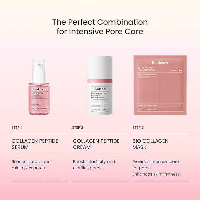 BIODANCE Bio-Collagen Real Deep Mask, Hydrating Overnight Hydrogel Mask, Pore Minimizing, Plumping