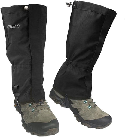 Frelaxy Leg Gaiters Ultra HIGH-Performance Hunting Gaiters, 100% Waterproof Hiking Gaiters with