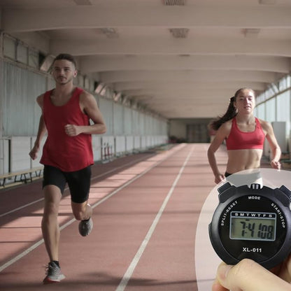 6-Pack Multi-Function Electronic Digital Sport Stopwatch Timer, Large Display with Date Time and