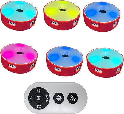 6Pcs/Pk Agile Reaction Training Lamp Set, Reaction Training Light Speed Agile Reaction Light