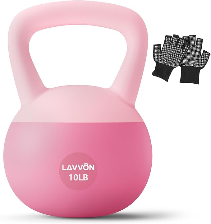 Soft Kettlebell - Cushioned Impact-Resistant Base and Anti-Slip, Kettle bell Anti-Slip Grip Weight