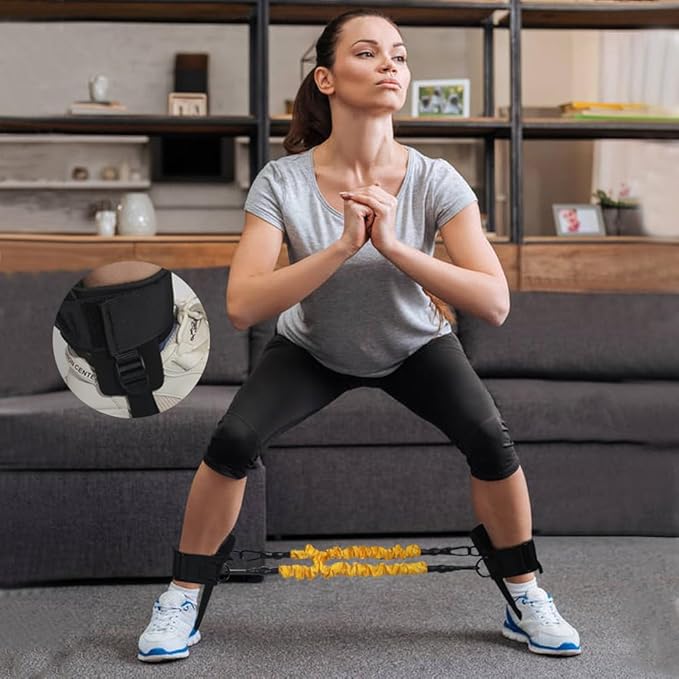 Adjustable Speed Training Hurdles Fitness & Speed Training Equipment with Agility Ladder
