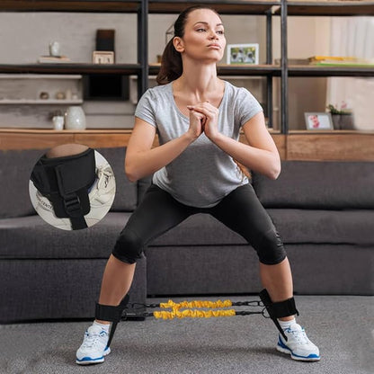 Adjustable Speed Training Hurdles Fitness & Speed Training Equipment with Agility Ladder