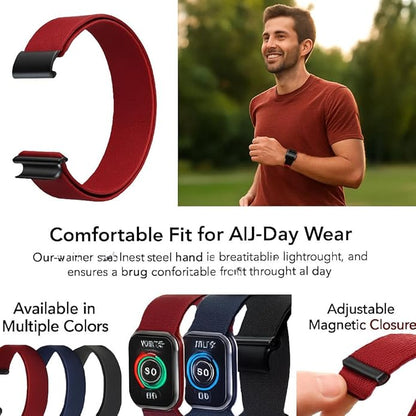EDUFRO HANDMADE PLUSH GIFTS & HEARTFELT MESSAGES Comfortable Nylon Replacement Strap for Fitness