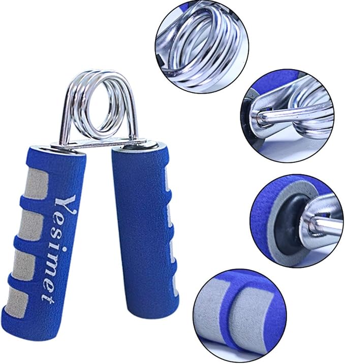 2 Pack Hand Grip Strengthener Set, Forearm Exerciser, Finger Gripper, Grip Strength Trainer, Hand