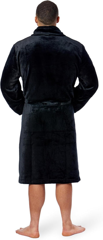 NFL Adult Unisex Silk Touch Bathrobe, Officially Licensed Loungewear, Soft Plush Polyester