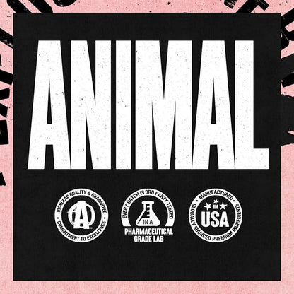 Animal 100% Whey Protein Powder ??Whey Blend for Pre or Post Workout, Recovery, Anytime Low Sugar