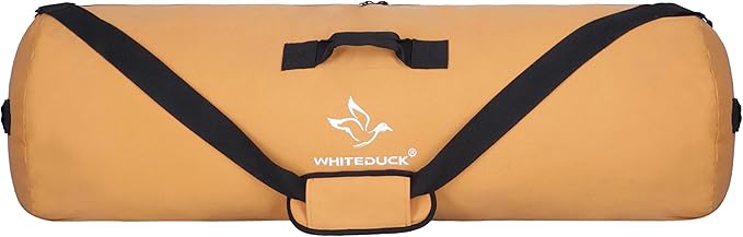 WHITEDUCK HOPLITE Heavy Duty Military Canvas Duffel Bag, Army Cargo Style, Foldable Tactical
