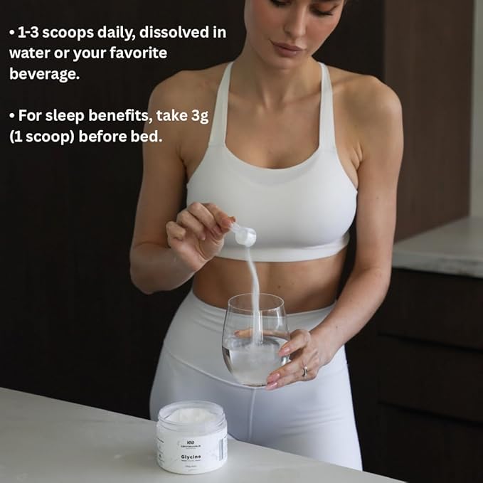 Glycine Powder 250g | Non-Essential Amino Acids Supplement for Post Workout Muscle Recovery