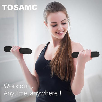 Dumbbell Hand Weight Bars for Women,3lbs Dumbbells Set of 2 or 1pcs Kettlebell Ring for