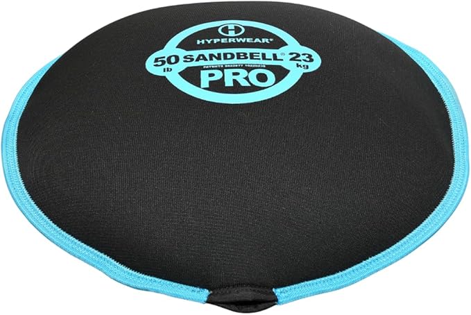 Hyperwear SandBell PRO Workout Sandbag Kettlebell Ships Pre-Filled Sizes 6-70 lbs