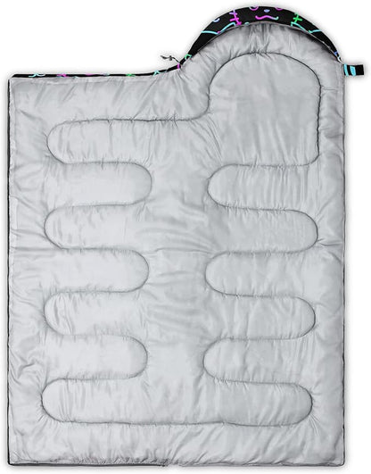 BailiPromise Camping Sleeping Bags,3 Season Warm & Cool Weather,Lightweight,Waterproof Sleeping