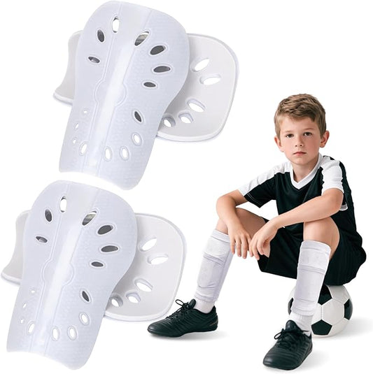 2 Pairs Shin Guards Soccer for Kids,Shin Pads Extra Lightweight Breathable Slide in Shin Guard for