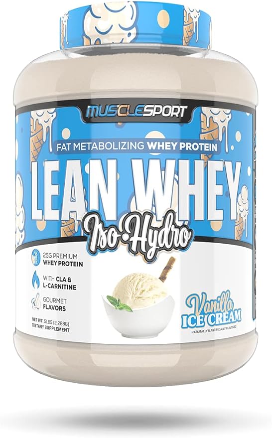 Musclesport Lean Whey Revolution??Protein Powder - Whey Protein Isolate - Low Calorie, Low Carb