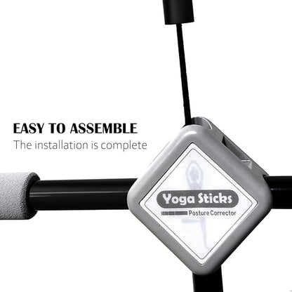 Back Straightener Posture Corrector|Yoga Stick Stretching Tool for Women and Men|Portable Posture
