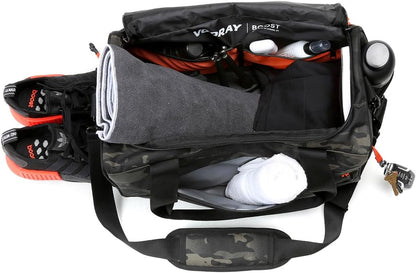 Vooray 22L Boost Duffle Bag – Small Gym Bag for Men and Women, Lightweight Travel Duffel with Shoe
