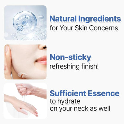 [PACK OF 20 Solution Sheet Mask Pack 5types x 4pc Aloe, Niacinamide, Collagen, Hemp seed