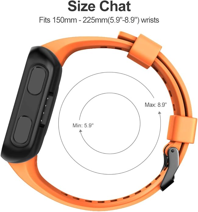 Compatible with Garmin Forerunner 35 Band,Solf Silicone Replacement Bands for Garmin Forerunner 35