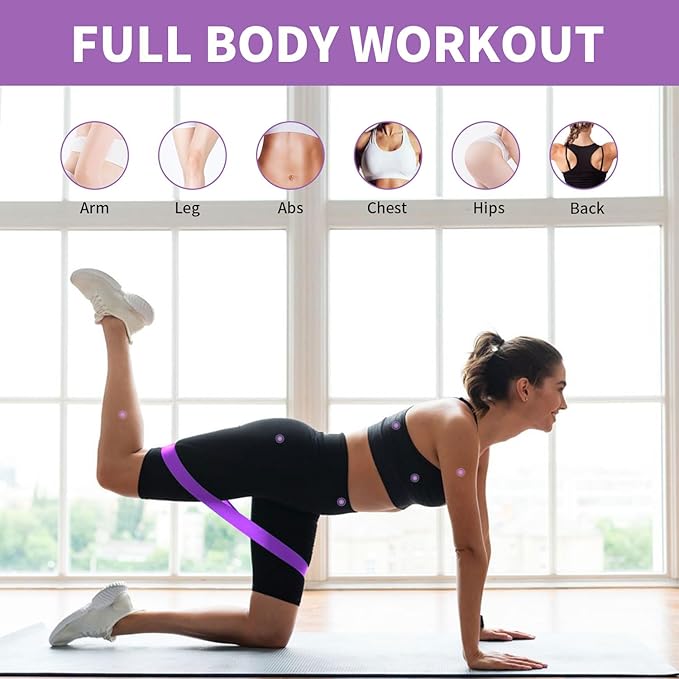 100 PCS Bulk Resistance Bands, Loop Exercise Bands Set for Gym Members Sports Class Students Gift