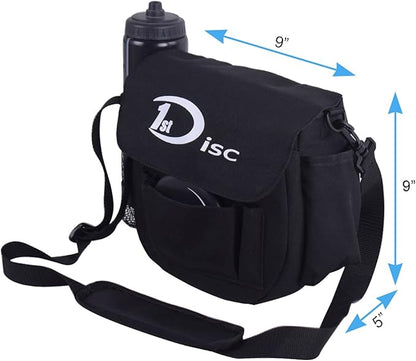 Disc Golf Set- Putter, Mid-Range, Driver, Mini Disc, Towel with Bag