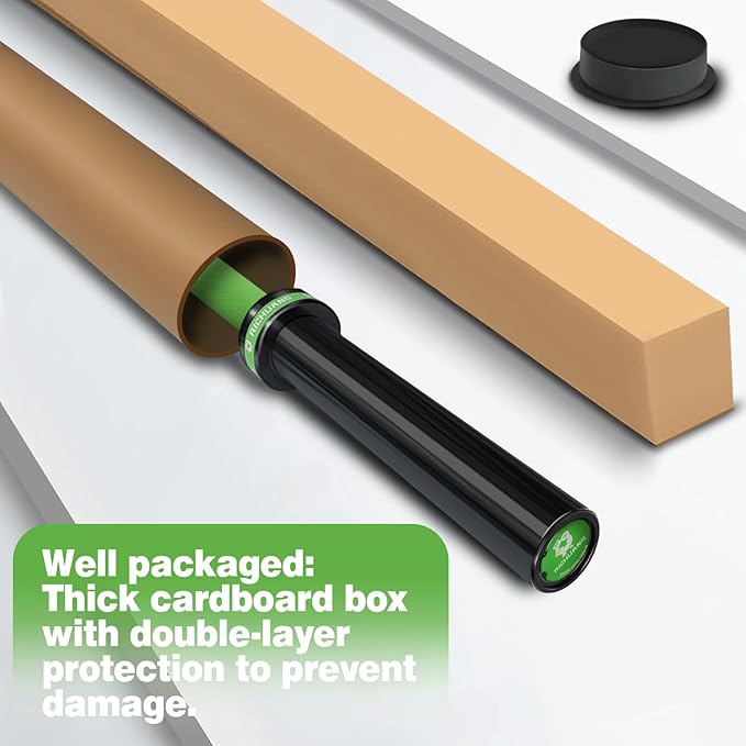 7ft Olympic Barbell, Weightlifting Barbell 28mm 45lb - 500/700/1000lbs Capacity with Smooth