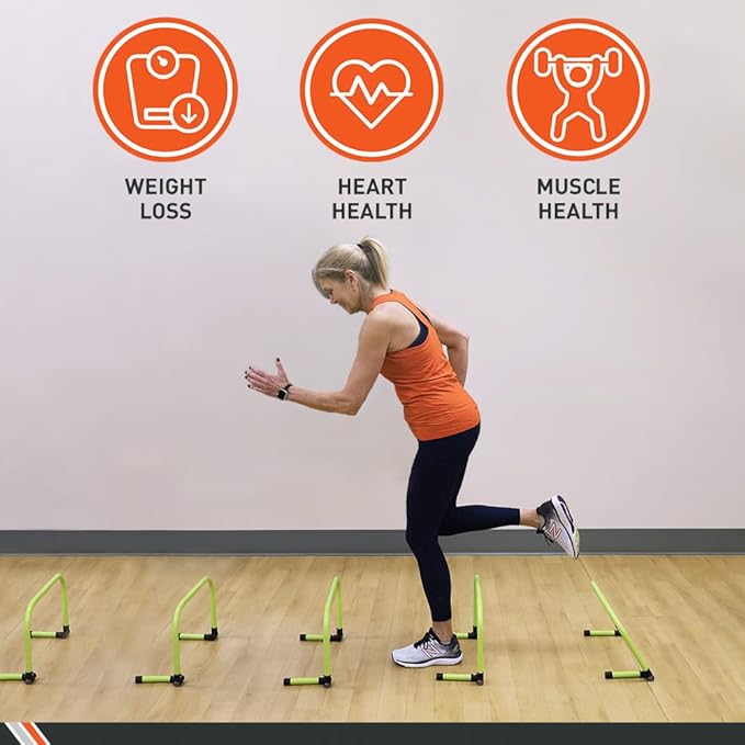 Body Sport Adjustable Athletic Speed Training Hurdles, Jumping & Speed Training Fitness Equipment