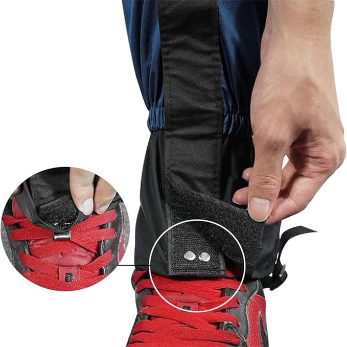 Gaiters for Hiking ??Waterproof and Breathable Leg Gaiters for Women and Men Boots, Adjustable