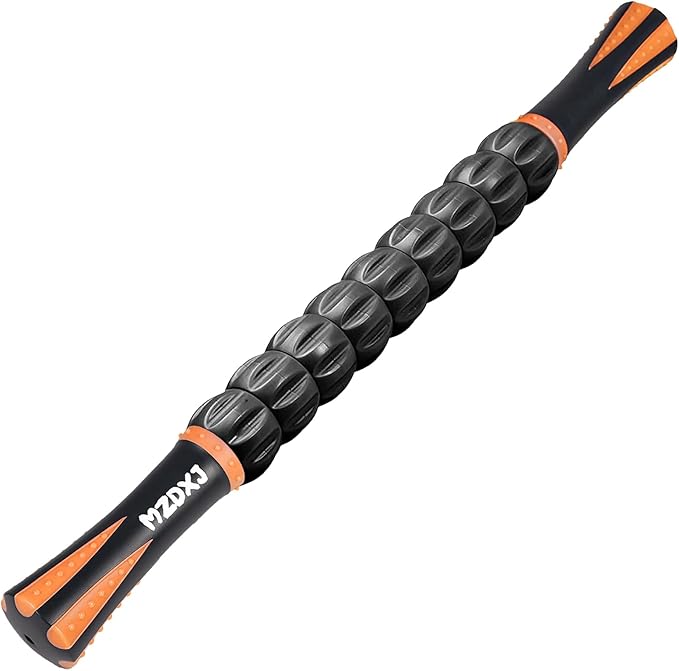 Muscle Roller Stick for Athletes -Roller Massager for Myofascial Pain Relief - Handheld Physical