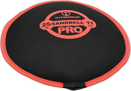 Hyperwear SandBell PRO Workout Sandbag Kettlebell Ships Pre-Filled Sizes 6-70 lbs