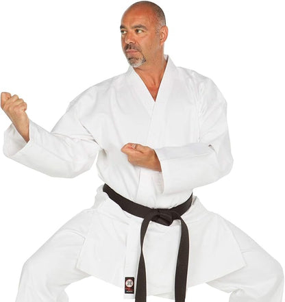 Ronin Karate Top - Medium Weight Karate Jacket - Smooth 100% Drill Cotton 9oz - Martial Arts Jacket