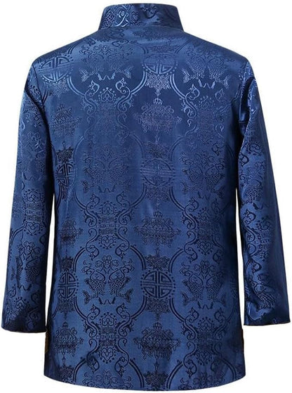 Kung Fu Tops Uniform Tang Men Chinese Traditional Clothing Hanfu Martial Arts