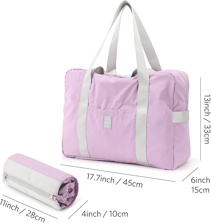 VanFn Foldable Travel Duffel Bag, Sports Duffels Gym Bag, Rainproof Nylon Totes, Sports Shoulder