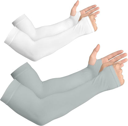 YESLIFE UV Sun Protection Arm Sleeves for Men & Women,UPF 50 Cooling Sports Sleeve