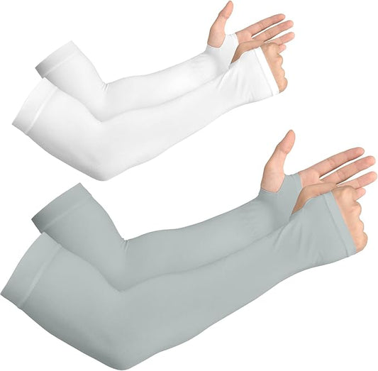 YESLIFE UV Sun Protection Arm Sleeves for Men & Women,UPF 50 Cooling Sports Sleeve