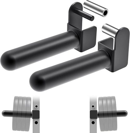 Kipika Weight Plate Holder for 2x2 and 3x3 Power Rack - Attachment for Storage - Fits Standard