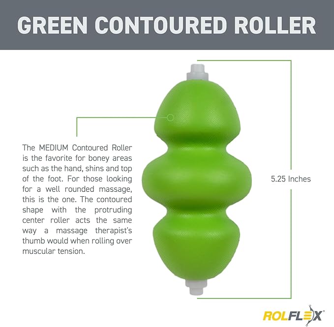 Rolflex Recovery Roller 2 Pack, Upgrade for Rolflex, Different Densities for a Cusomized Feel.