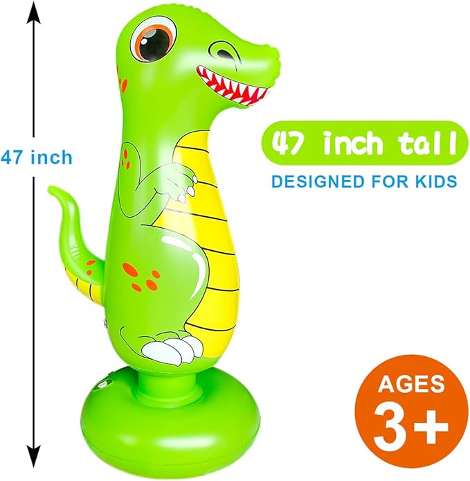 Punching Bag for Kids, Free Standing Boxing Bag for Bounce Back Focus Punching Bag for Practicing