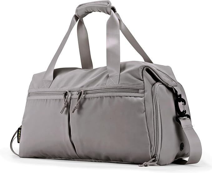 Weekender Duffel Bag with Shoe Compartment And Wet Pocket-Luggage Everyday Overnight Bag for Men