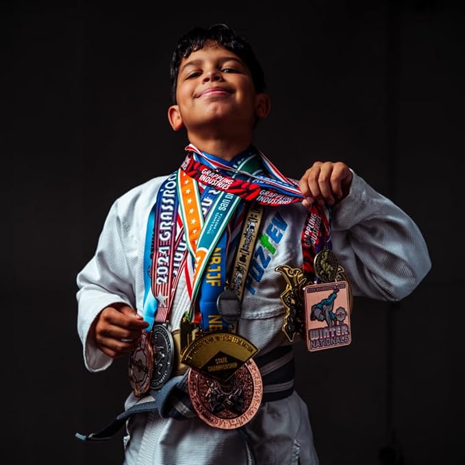 Kids Brazilian Jiu Jitsu Gi For Kids BJJ Gi Youth Grappling Kimonos Preshrunk Lightweight Martial