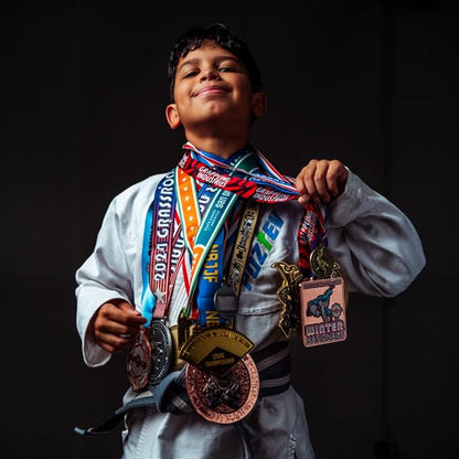 Kids Brazilian Jiu Jitsu Gi For Kids BJJ Gi Youth Grappling Kimonos Preshrunk Lightweight Martial