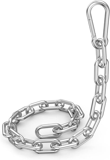 Fitness Chain, Weight Lifting Chains, Cable Machine Extension Chain, 304 Stainless Steel LAT Pull