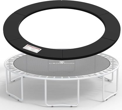 LANGXUN Universal Trampoline Repalcement Safety Pad, 8ft 10ft 12ft 14ft 15ft 16ft Waterproof