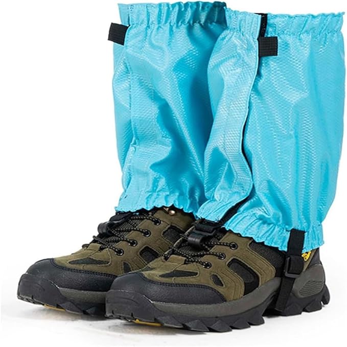 Ankle Gaiters,Lightweight Adjustable Leg Gaiters for Men Women, Waterproof Hiking Gaiters for
