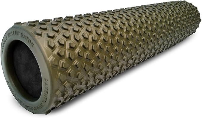 RumbleRoller Original Textured Foam Roller - Deep Tissue, Self Myofacial Release Massage Therapy