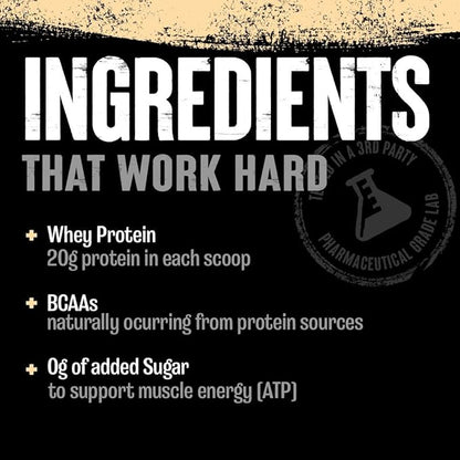 Animal 100% Whey Protein Powder ??Whey Blend for Pre Workout or Post Workout, Recovery, or an